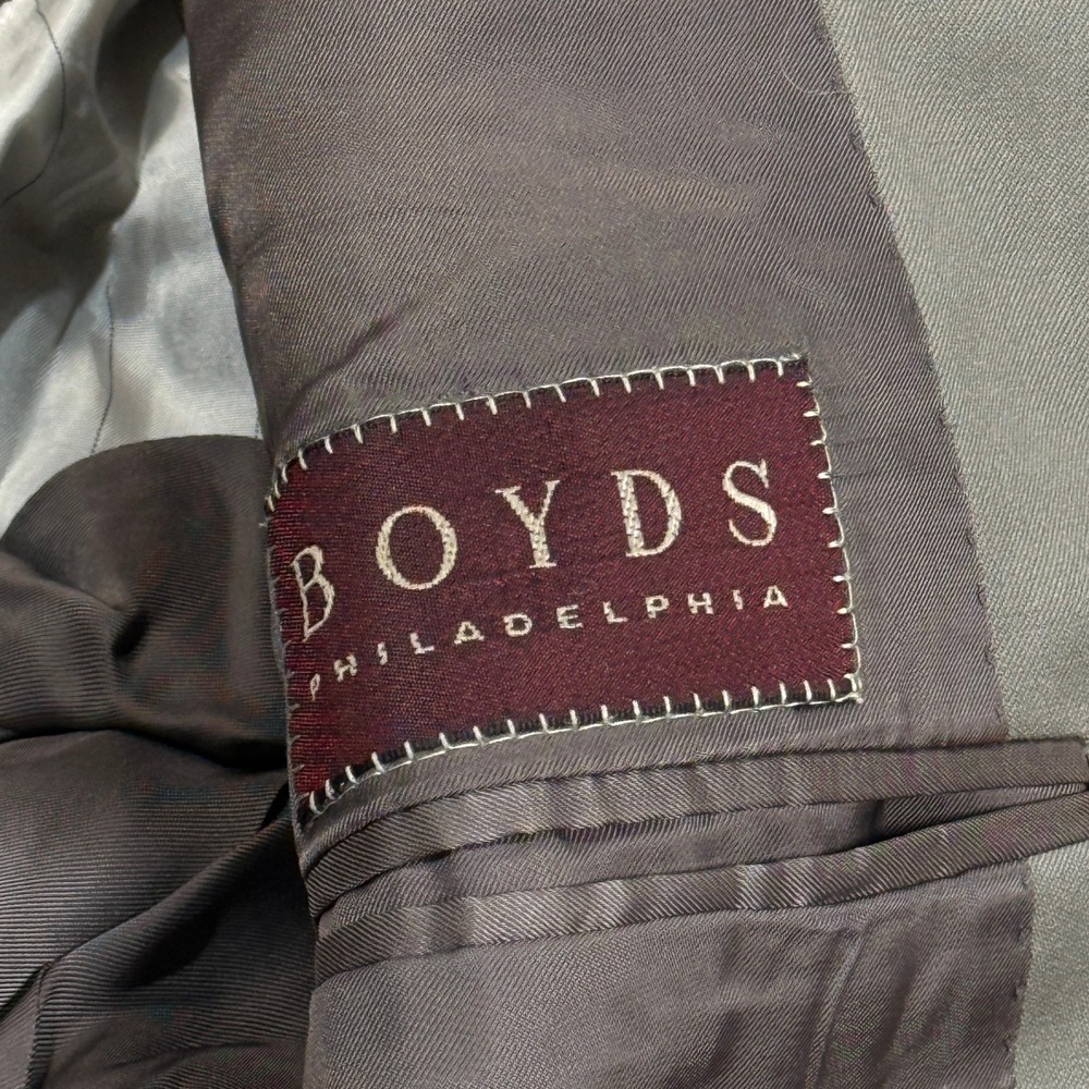 Canali Mens Suit 2 Piece Wool Jacket‎ Pants Italian 60 EU 50 US Brown 36 x 32 - Picture 9 of 16